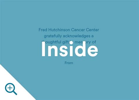 fred hutch cancer center donation.